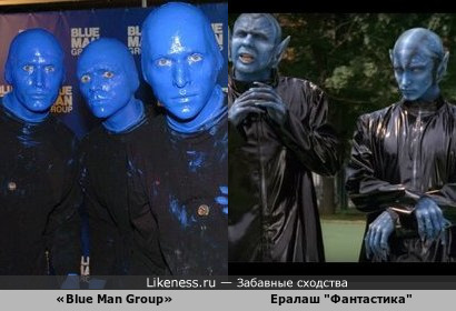 Наш ответ «Blue Man Group»