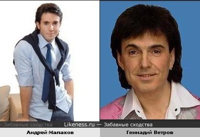 Андрей Малахов похож на Геннадия Ветрова