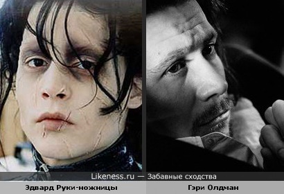 Эдвард похож на Гэри Олдмана