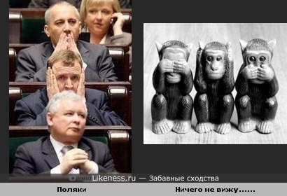 Поляки уж больно напомнили небезызвестные символы
