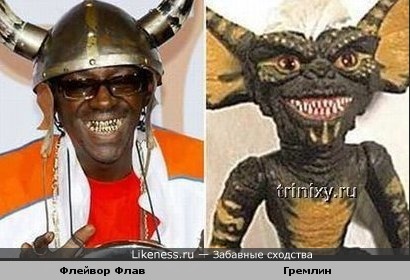 Флейвор Флав похож на Гремлина