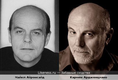 Кармен Ардженциано и Майкл Айронсайд
