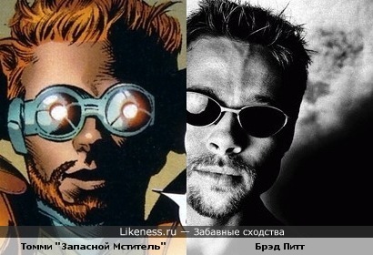 Персонаж комикса The Amazing Spider-Man похож на Брэда Питта