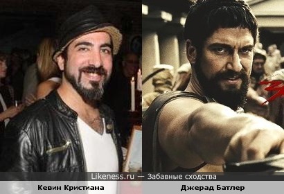Кевин Кристиана (Проект Подиум) похож на Джерада Батлера
