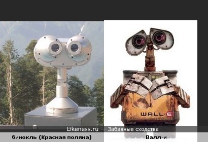 Сочинская подзорка похожа на Валли