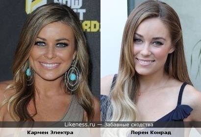 Мне кажется, что актрисы очень похожи