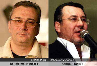 Константин Меладзе и Слава Медяник
