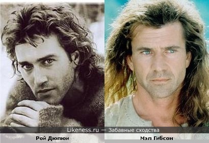 Рой Дюпюи похож на Мэла Гибсона