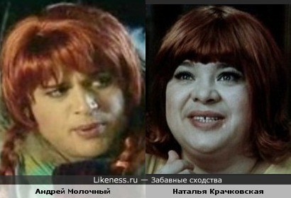 Андрей Молочный и Наталья Крачковская