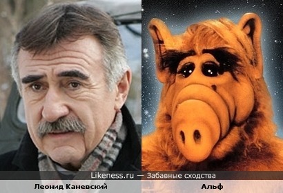 Леонид Каневский и Альф