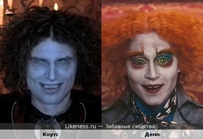 Dimitri Coats ("Suck") & Johnny Depp ("Alice in Wonderland")