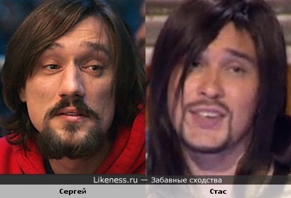 Сергей Матвиенко (сын Валентины Матвиенко) и Стас из группы U.S.B. (персонаж Comedy Club)