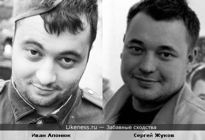 КВНщик Иван Апонюк из сборной Приморского края показался похожим на Сергея Жукова из группы "Руки Вверх"