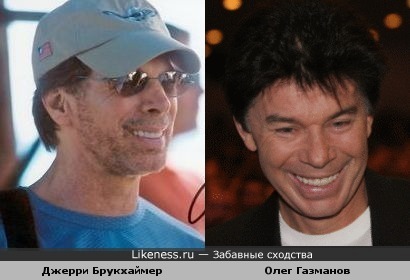 Олег Газманов становится похожим на Джерри Брукхаймера