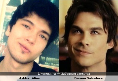 Dude look like Damon