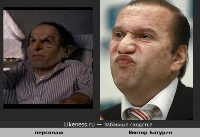 Персонаж Гарри Поттера похож на Батурина