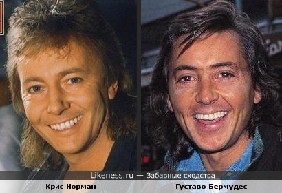 Крис Норман и Густаво Бермудес похожи