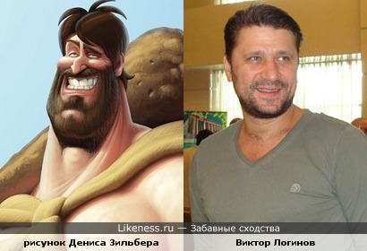 На рисунке израильского художника Дениса Зильбера изображен Гена Букин?