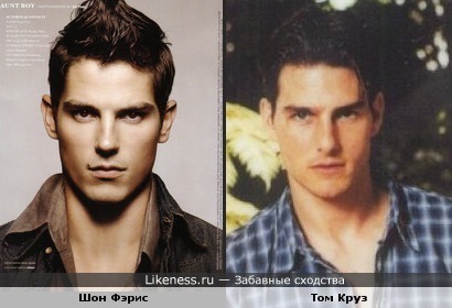 Шон Фэрис похож на Тома Круза