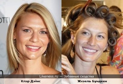 В Клэр Дэйнс есть что-то от Жизель Бундхен