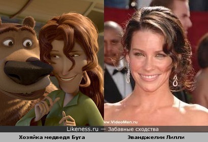 Героиня м/ф "Сезон охоты" напоминает Веснушку Кейт из Lost