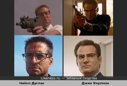 Персонаж Майкла Дугласа похож на персонажа сериала "Герои"