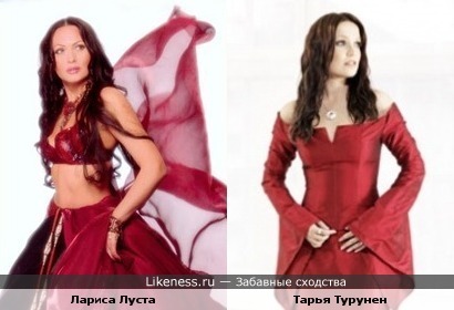 Лариса Луста и экс-солистка NIGHTWISH Тарья Турунен