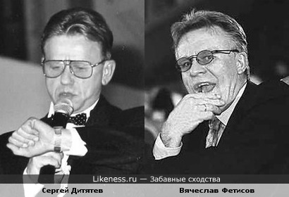 Делу - время, а потехе - час.. Хоккеист Вячеслав Фетисов и конферансье Сергей Дитятев