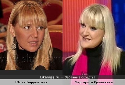 Певица Маргарита Суханкина и телеведущая Юлия Бордовских