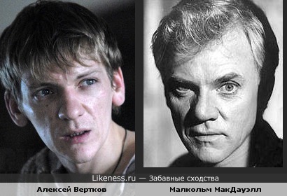 Алексей Вертков похож на МакДауэлла