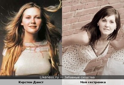 Ни на что не претендую, но многие говорят что они похожи