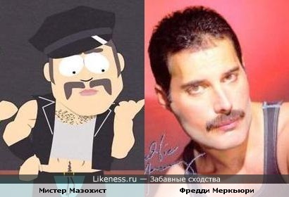 Герой "Южного парка" похож на Фредди Меркьюри