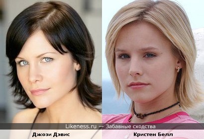 Джози Дэвис и Кристен Белл