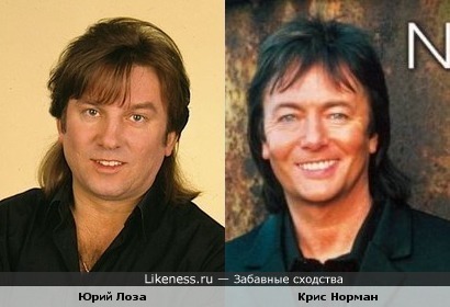 Юрий Лоза похож на Криса Нормана