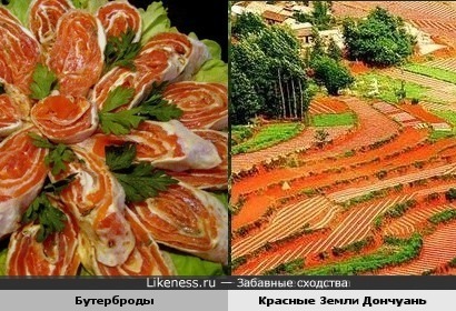 Аппетитный натюрморт или живописный пейзаж