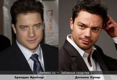 Брендан Фрейзер и Доминик Купер