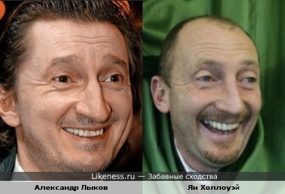 Актер Александр Лыков похож на футбольного тренера Яна Холлоуэя