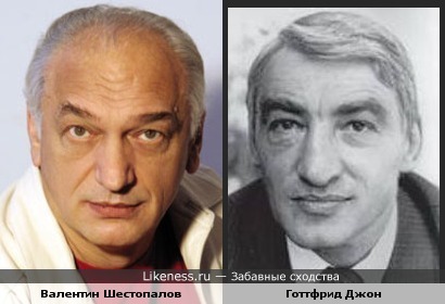 Валентин Шестопалов и Готтфрид Джон