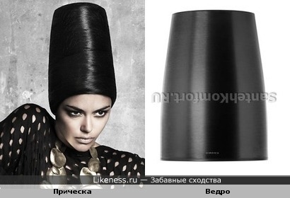 Причесали под ведро