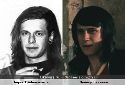 Борис Гребенщиков и Леонид Бичевин