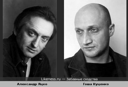 Александр Яцко похож на Гошу Куценко