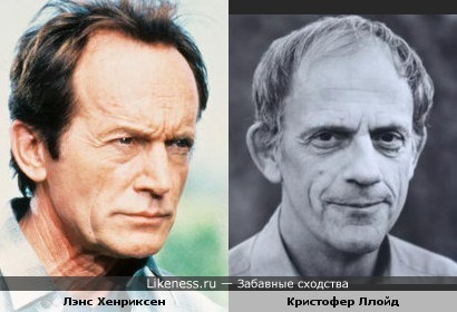Лэнс Хенриксен напоминает Кристофера Ллойда (к дню рождения Лэнса)