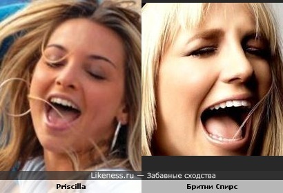 Priscilla напоминает Бритни Спирс