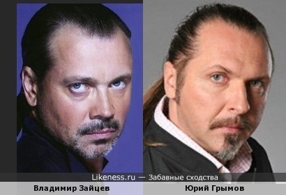 Владимир Зайцев похож на Юрия Грымова