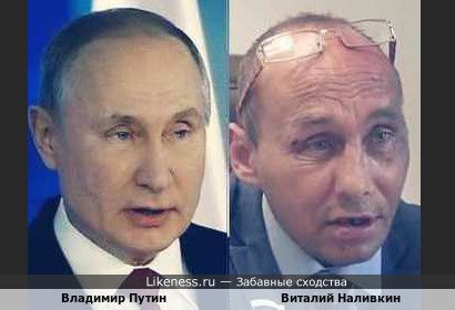 Владимир Путин - копия Виталия Наливкина