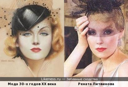 Рената Литвинова и мода 30-х годов XX века