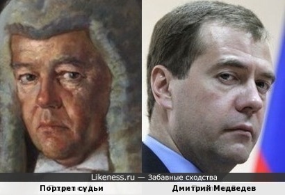 Дмитрий Медведев и судья
