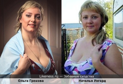 Русские красавицы немного похожи