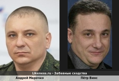Андрей Марочко похож на Петра Винса