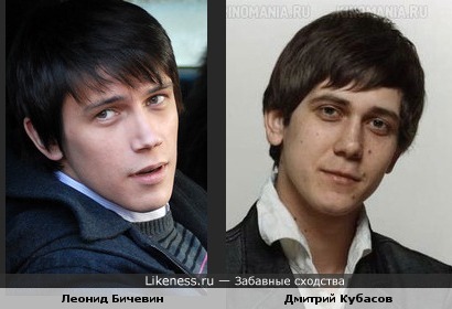 Леонид Бичевин и Дмитрий Кубасов похожи